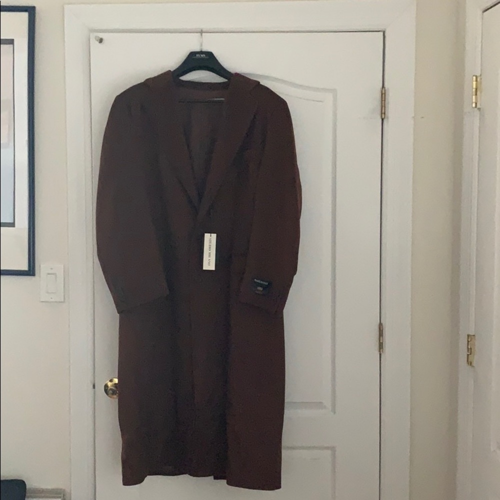 Men's Full Length Cashmere Winter Coat 44 Short